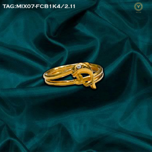 Dolphin Embrace Gold Ring - 2.11g